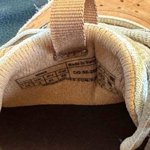 Vionic Nova Brown/Macaroon Nubuck Casual Sneakers - Picture 6 of 12